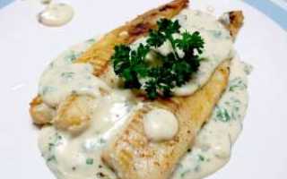 Жареный минтай