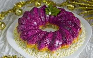 Салаты с сайрой