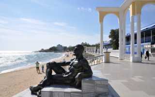 Евпатория вид с моря