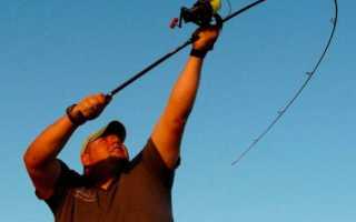 Как забрасывать спиннинг