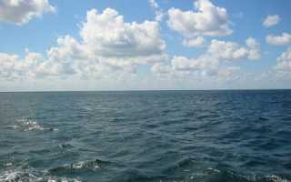 Свойства морей по природе